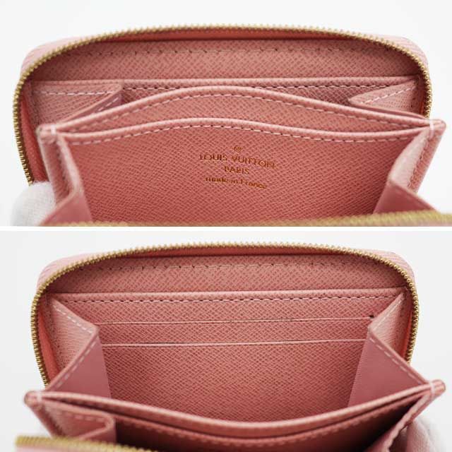専用ルイヴィトン ダミエ アズール ジッピーパース ケース 小銭入 ピンク ルイヴィトン ダミエ アズール ジッピーコインパース ケース 小銭入
