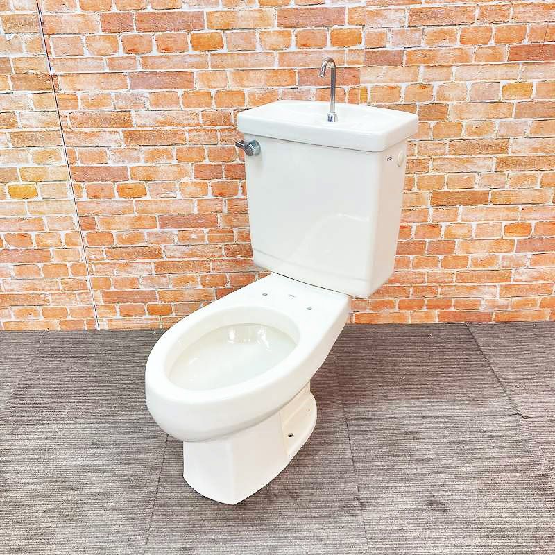 品 TOTO トイレ 洋式便器 床下排水 C 710 RS 排水芯405 mm とタンク S 721 のセット 54 R アイボリー 6 A