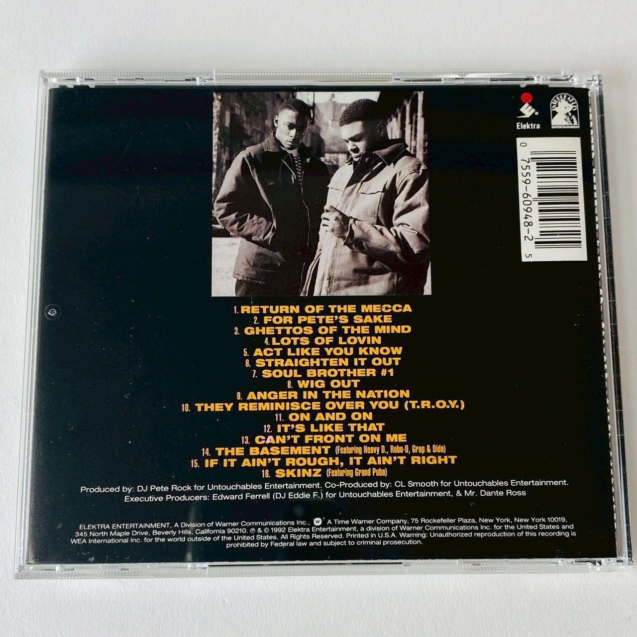 ピート・ロック&C.L.スムース PETE ROCK & CL SMOOTH / Mecca & The