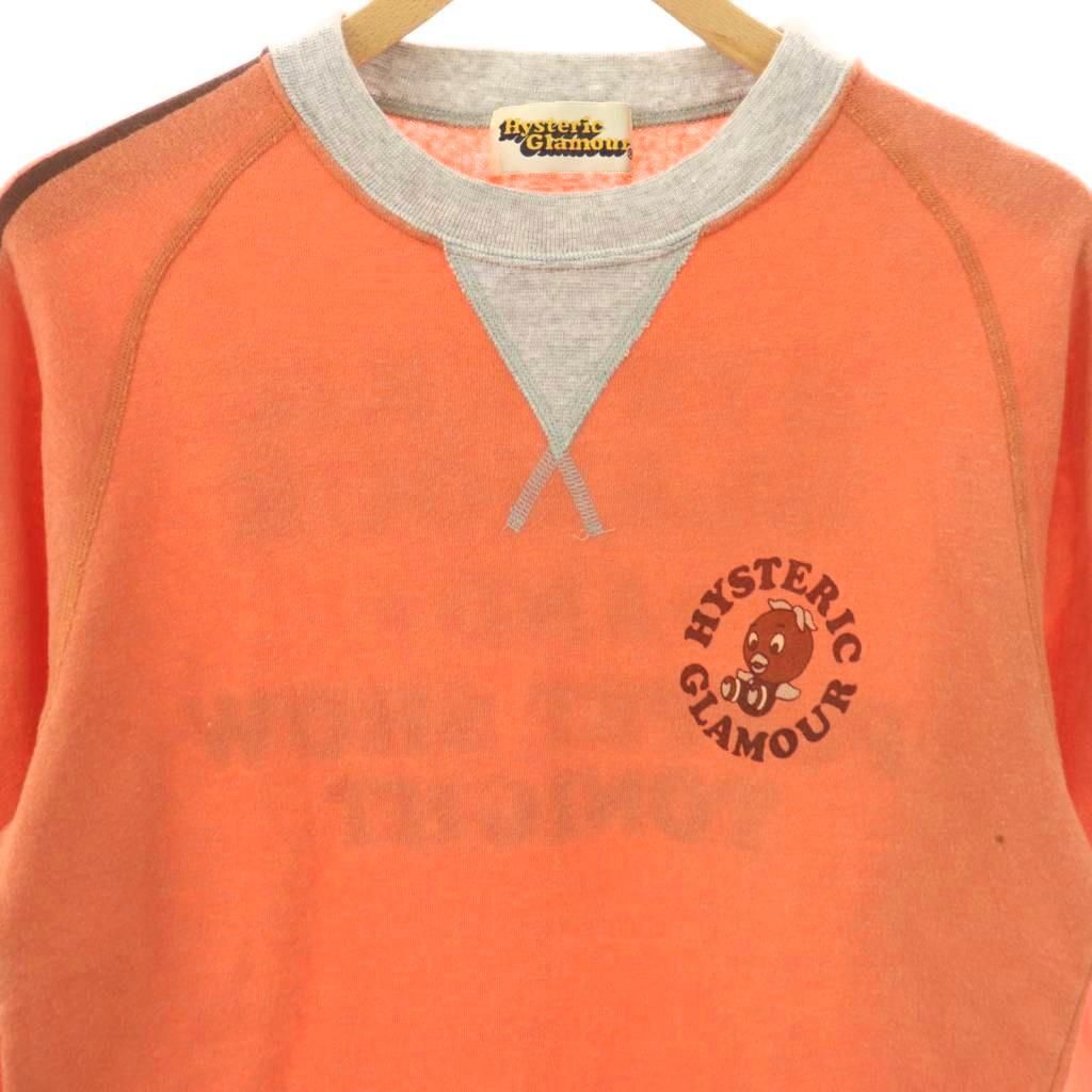 ヒステリックグラマー HYSTERIC GLAMOUR ラグランスウェット F