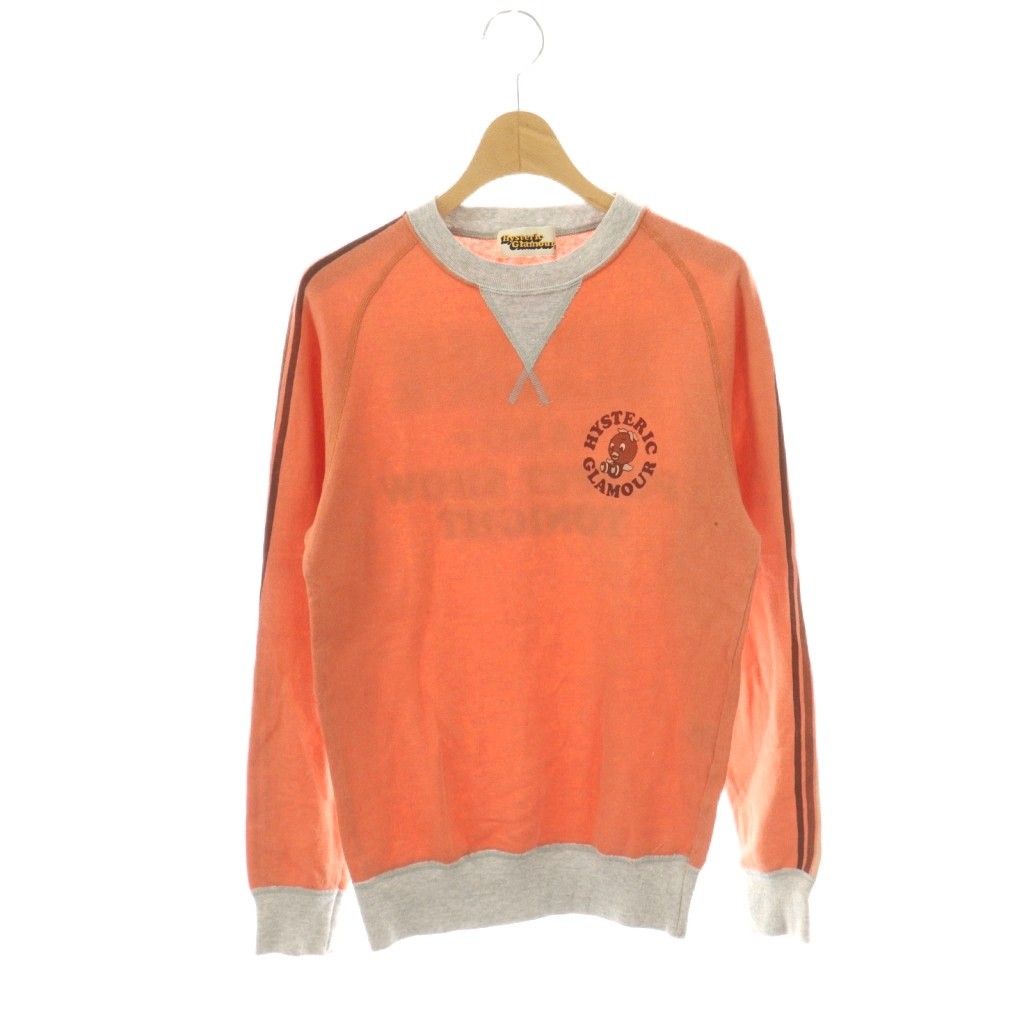 ヒステリックグラマー HYSTERIC GLAMOUR ラグランスウェット F