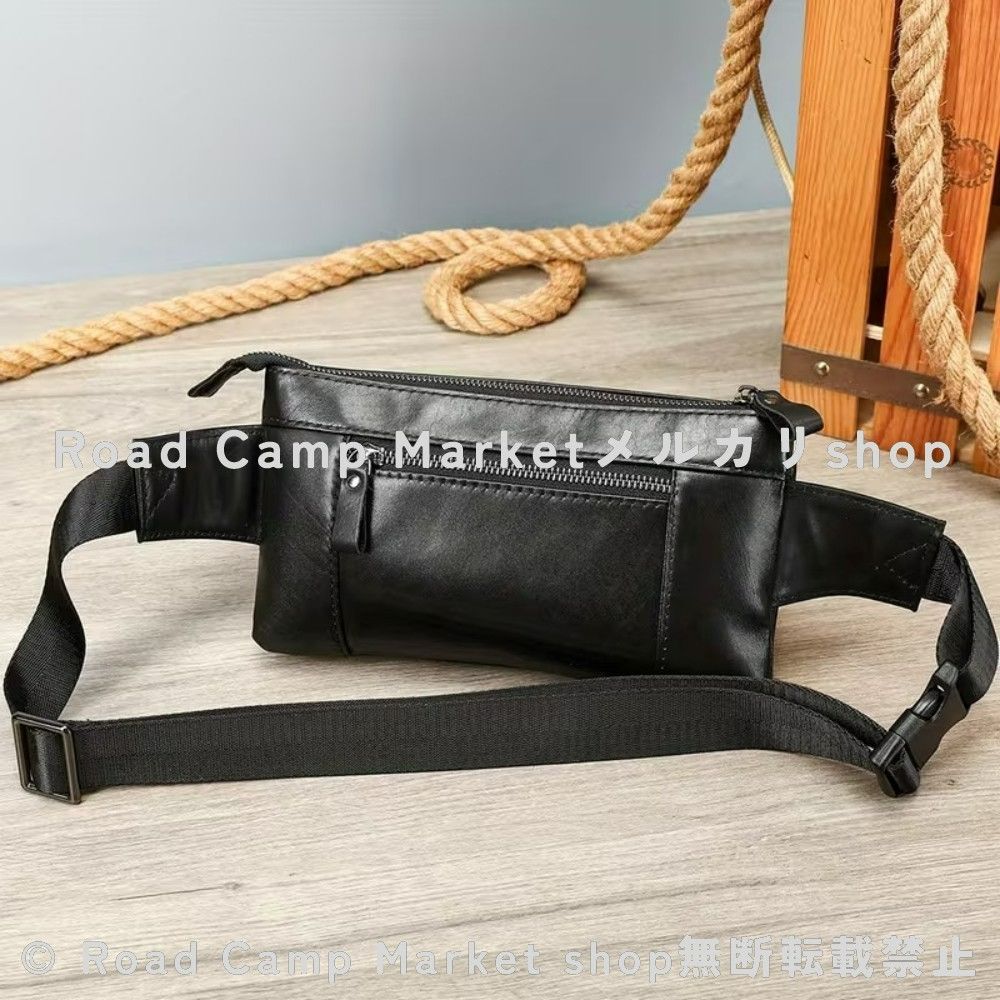 クロスボディバッグ メンズ 本革 チェストバッグ バックパック 高耐久