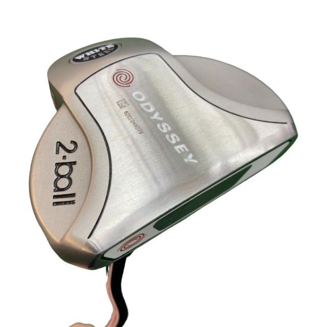 中古】 オデッセイ WHITE STEEL 2・ball 32インチ パター PT スチール