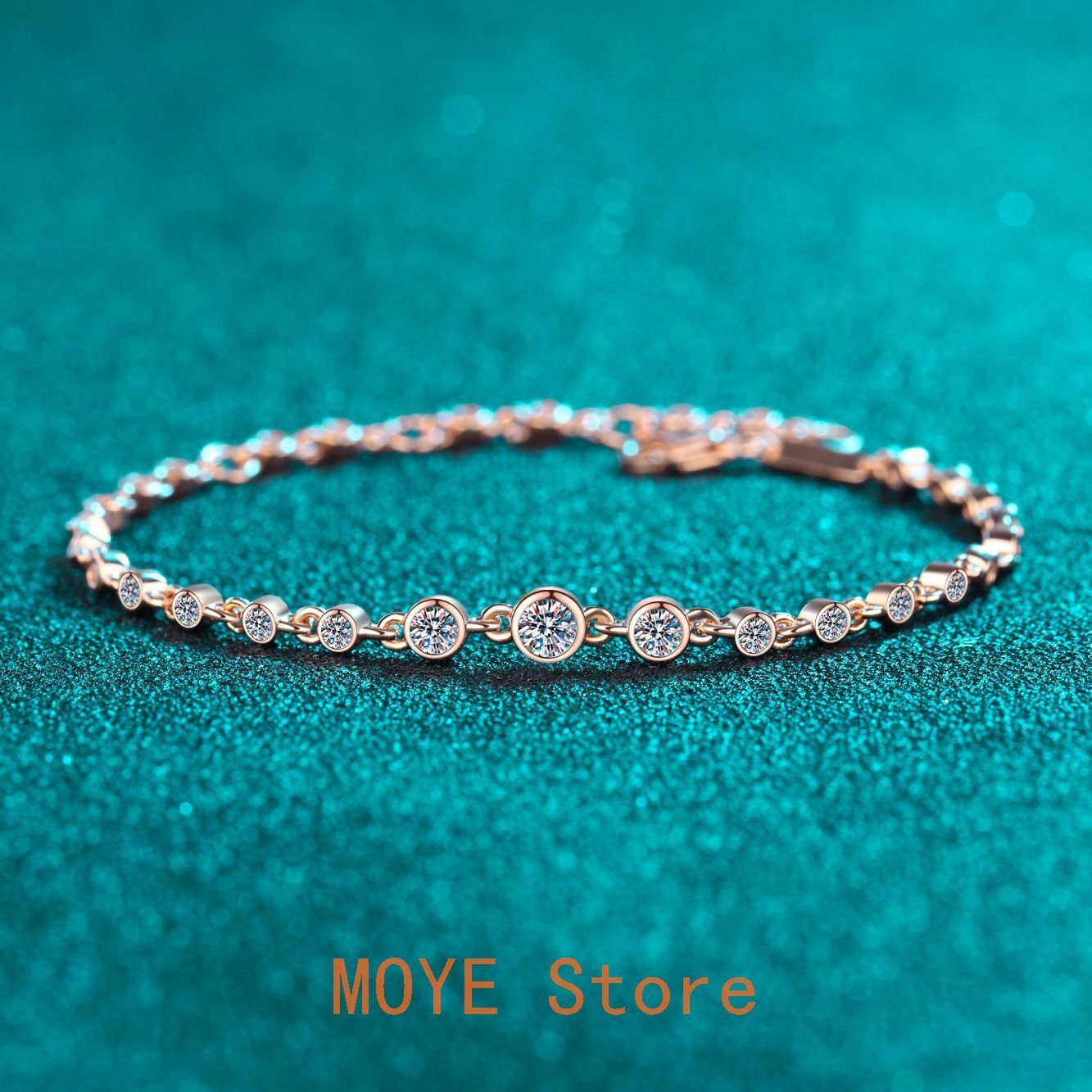 ブレスレット モアッサナイト 0.87 ct シルバー925 レディー 普段使い 冠婚葬祭 ブレスレット結婚式 モアサナイト入学式 卒業式 人工ダイヤモンド プレゼント パーティー zb 47