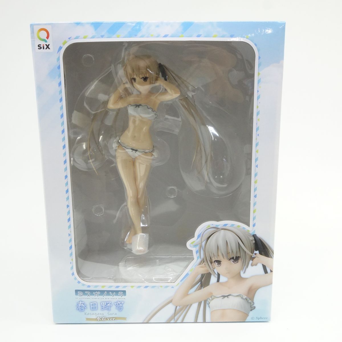 Q-six ヨスガノソラ 春日野穹 水着ver. 1/6 フィギュア ※中古 - メルカリ