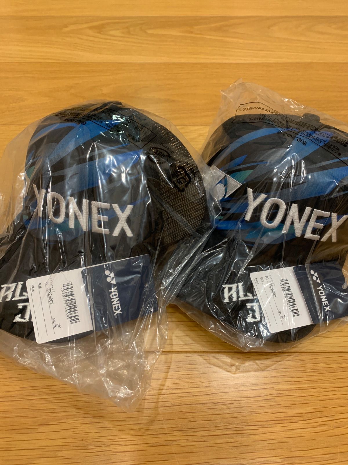 YONEX 2025ALL JAPANキャップ黒2個セット - メルカリ
