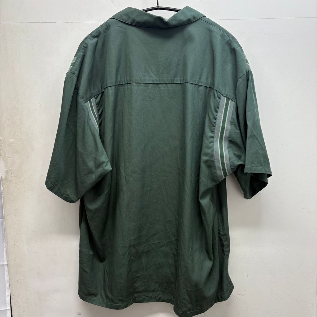 ネイバーフッド 22 SS BOWLING LC SHIRT ボーリングシャツ 221 AQNH-SHM 01 グリーン size L 中目黒B