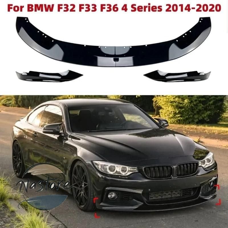 BMW カバー フロント mpスタイル カーバンパーリップスポイラー f 32 33 36 4シリーズ 420 i 425 430 440 m 2014-202