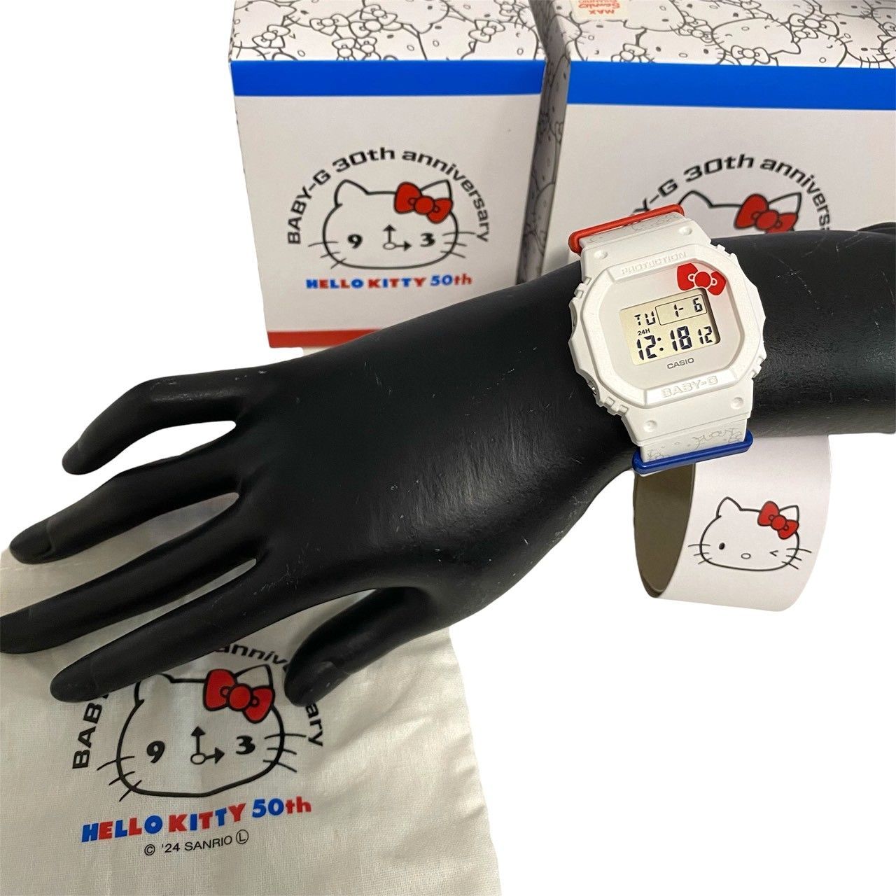 4547 CASIO カシオ BABY-G 30th anniversary ハローキティ
