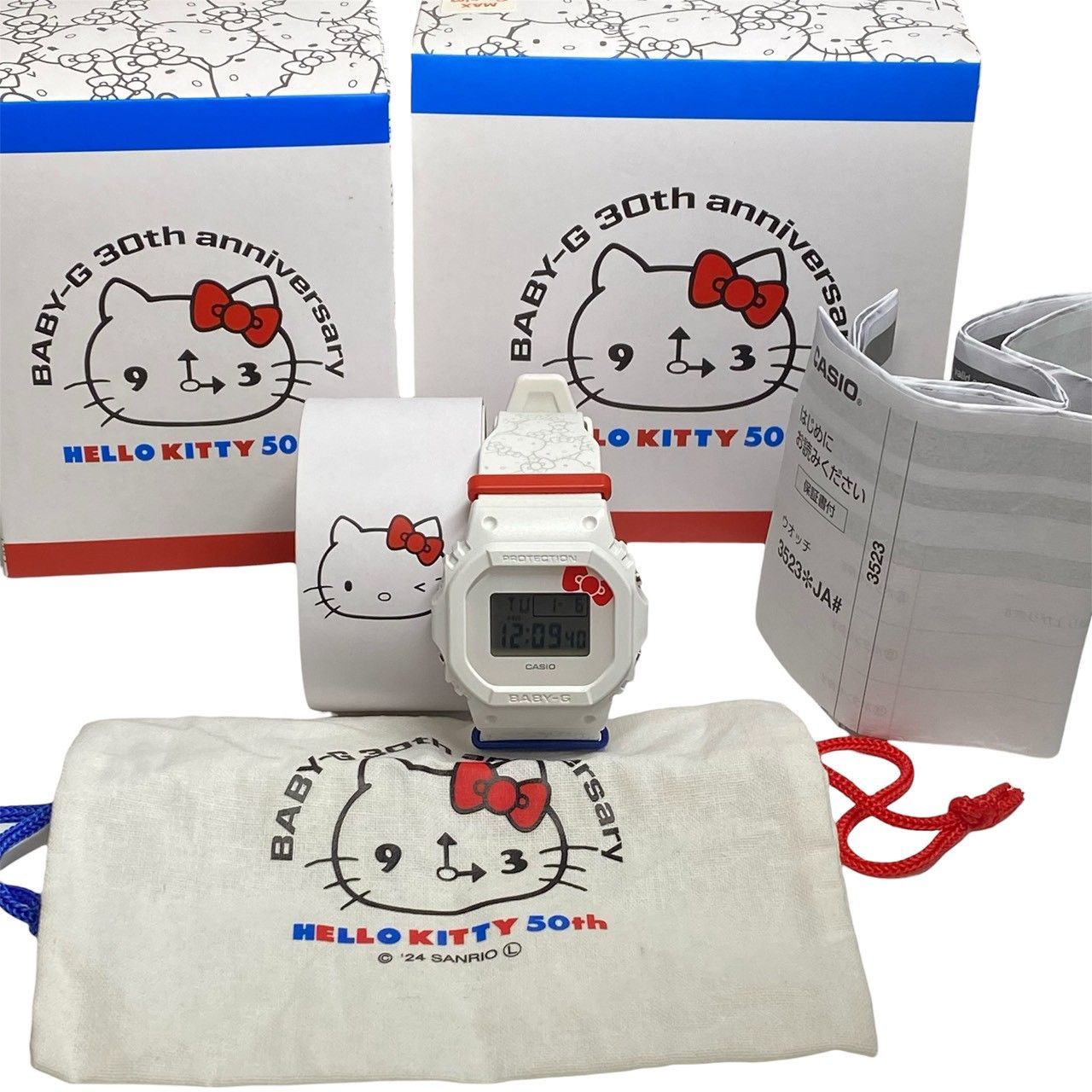 4547 CASIO カシオ BABY-G 30th anniversary ハローキティ