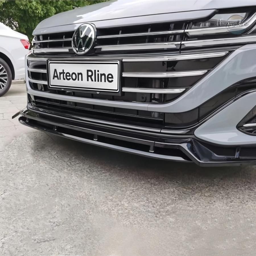 カバー フロントバンパー リップ VW ARTEON R-LINE フェイスリフト 2020-2025 カスタムパーツ パーツ アクセサリー