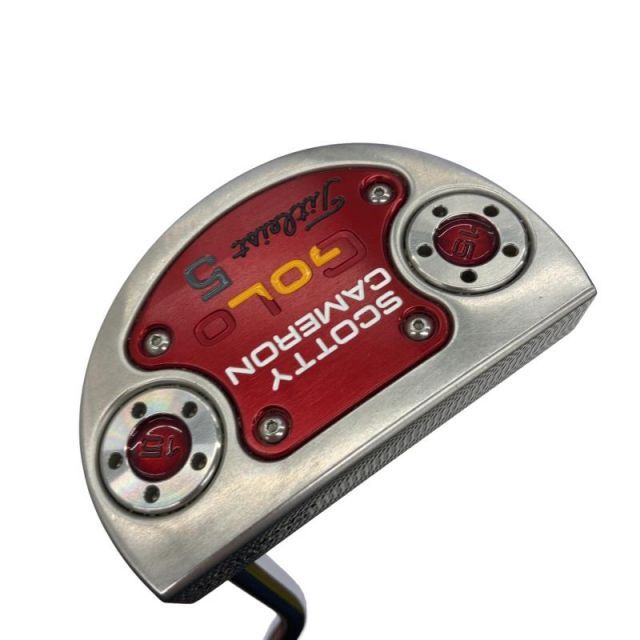 タイトリスト SCOTTY CAMERON GoLo 5 34インチ パター PT スチール フレックスその他 メンズ 男性用 右利き 右用 Dランク ゴルフクラブ