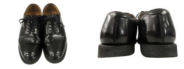 ダナー DANNER POSTMAN SHOES ポストマンシューズ D-214300 US 9 黒 ブラック レザー 本革 革靴 ビジネスシューズ