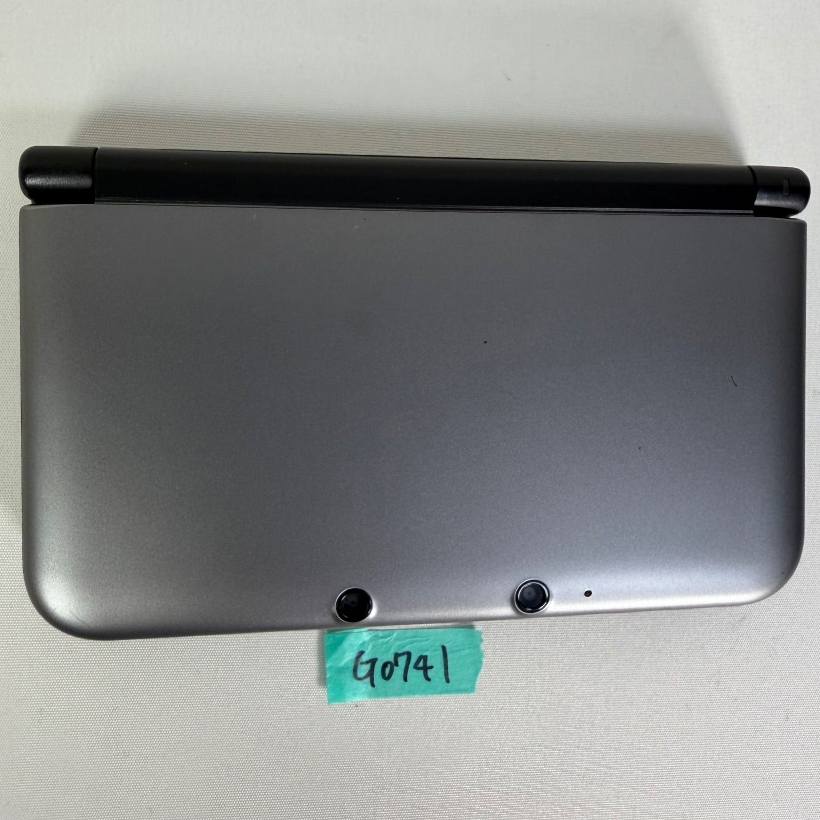 G 0741 ニンテンドー3 DS LL シルバー ブラック