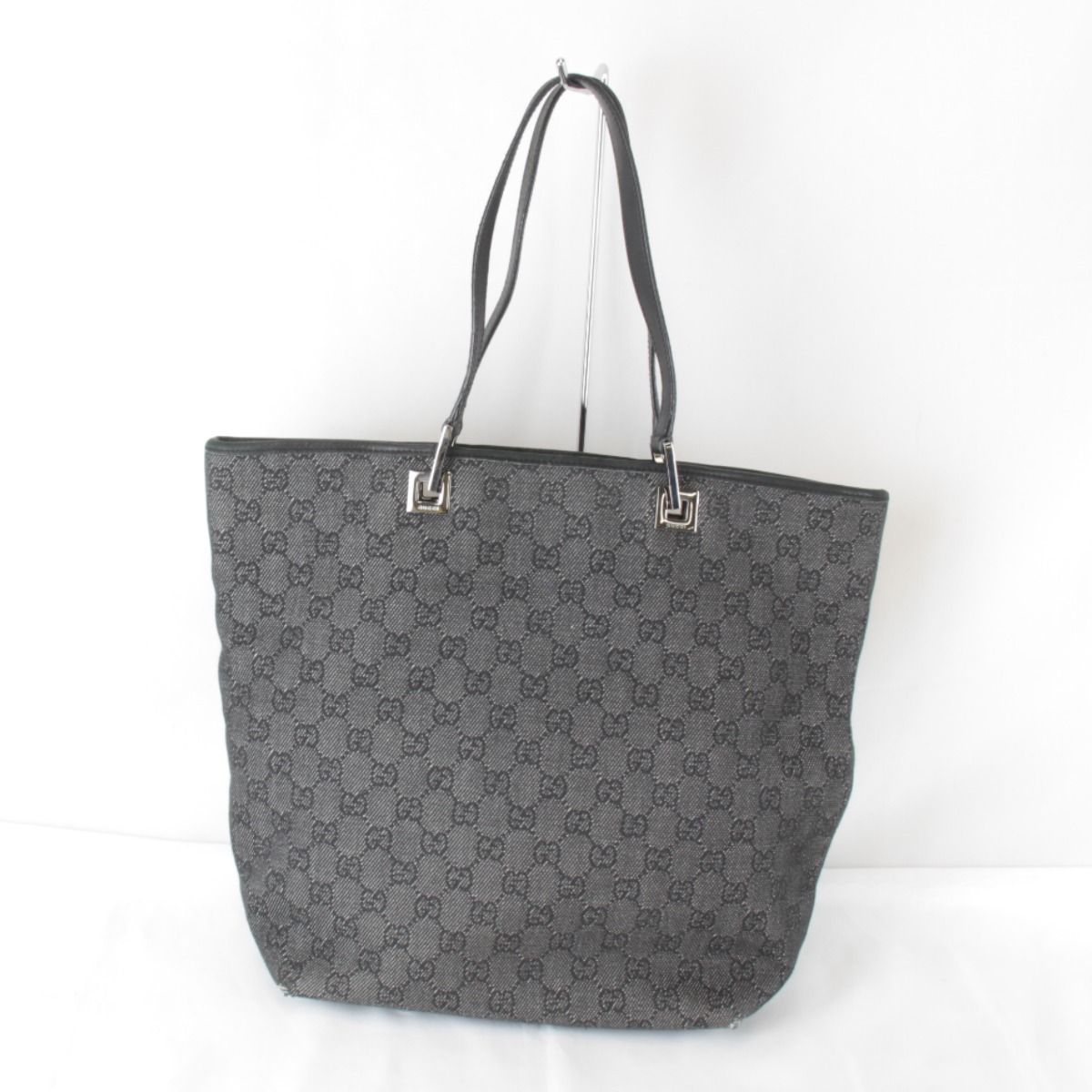 USED』 グッチ 31243・001998 トートバッグ GGキャンバス ブラック