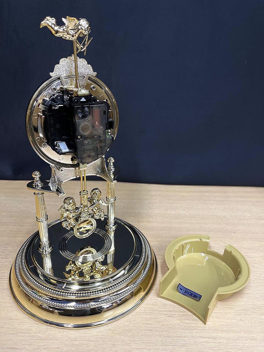 CITIZEN シチズン 振り子付 置時計 タイムランド TL-9 4RP624-NI8 昭和