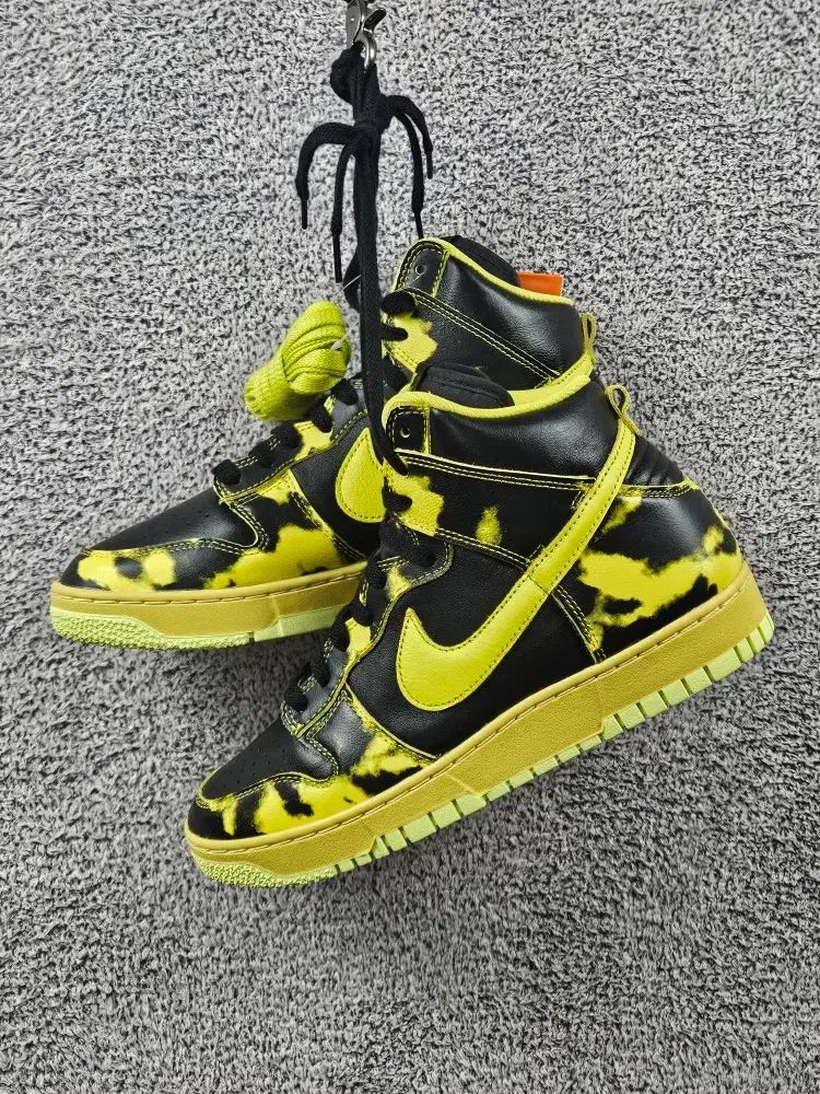 ナイキ ダンクハイ SP イェローアシッドウォッシュ スニーカー 260 MM | 10785