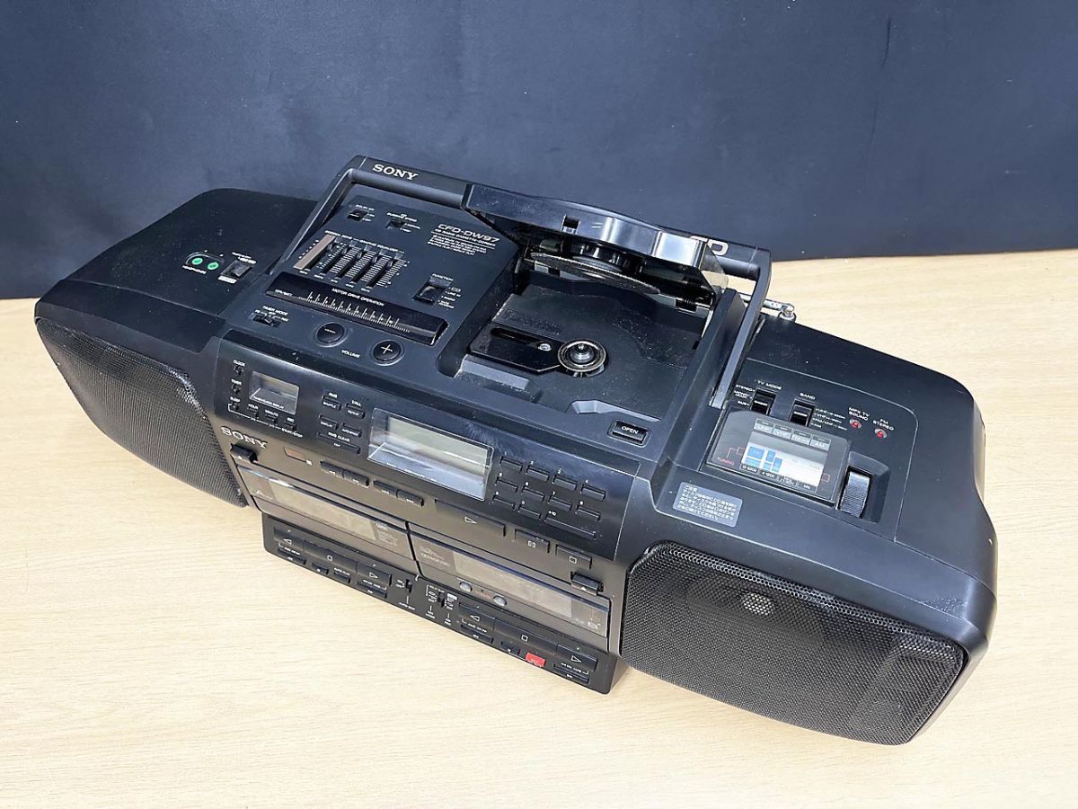 現状品】 SONY ソニー CDラジカセ DoDeCaHORNCD ドデカホーンCD CFD