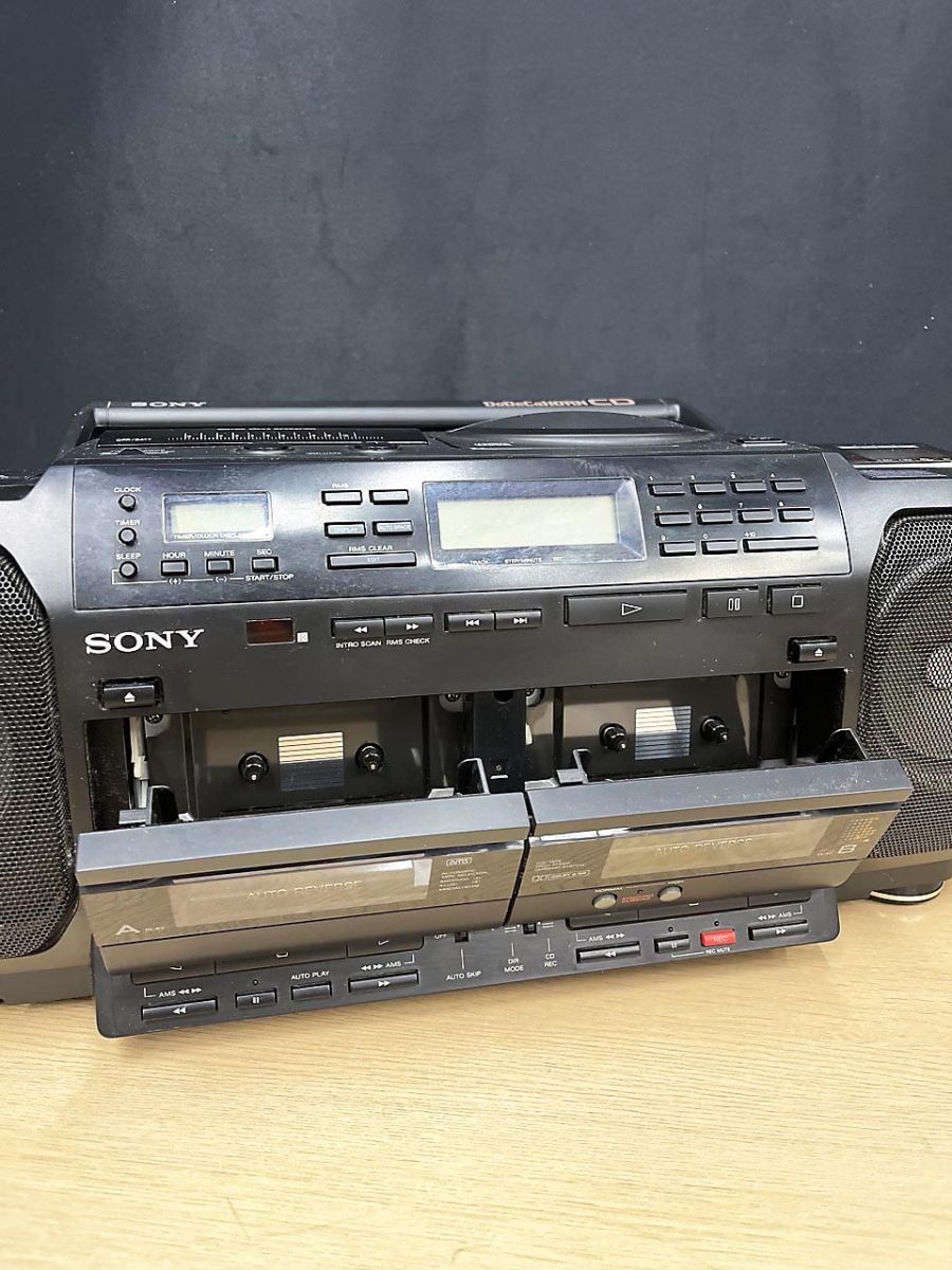 現状品】 SONY ソニー CDラジカセ DoDeCaHORNCD ドデカホーンCD CFD