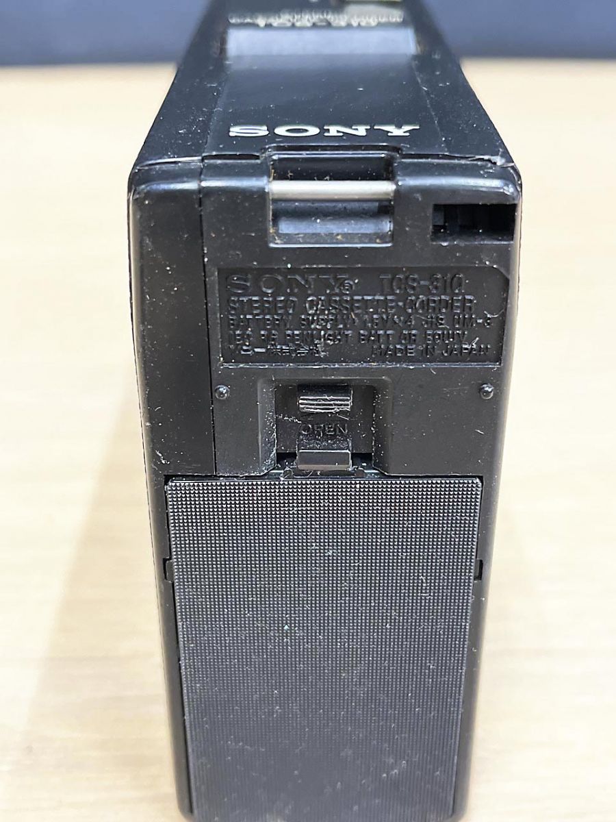 SONY TCS-310 カセットレコーダー 昭和 レトロ 希少 ジャンク SONY TCS