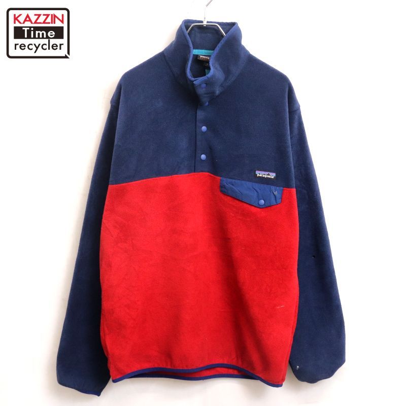 00 s patagonia SYNCHILLA シンチラ スナップT フリースジャケット メンズ 表記Mサイズ