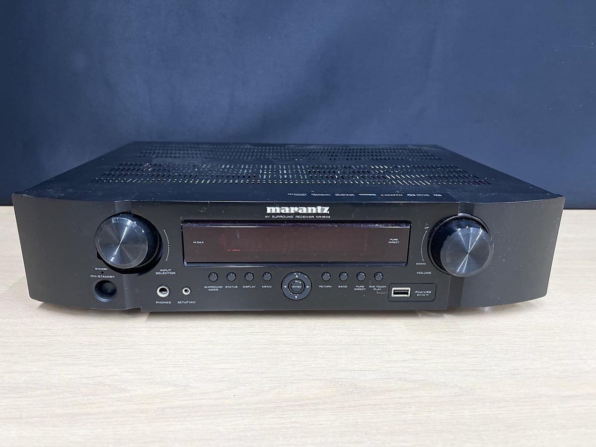 ジャンク品】 marantz マランツ AVサラウンドレシーバー NR1602 - メルカリ