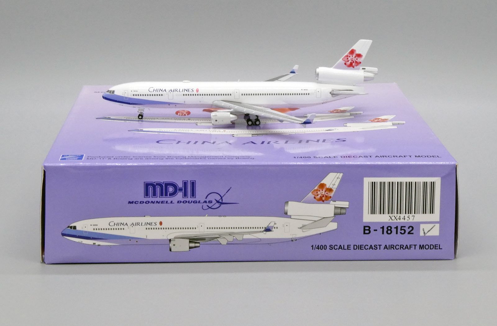 チャイナエアライン MD-11 B-18152 1/400 Jcwings チャイナエアライン MD-11 B-18152 1/400 XX4457 - メルカリ