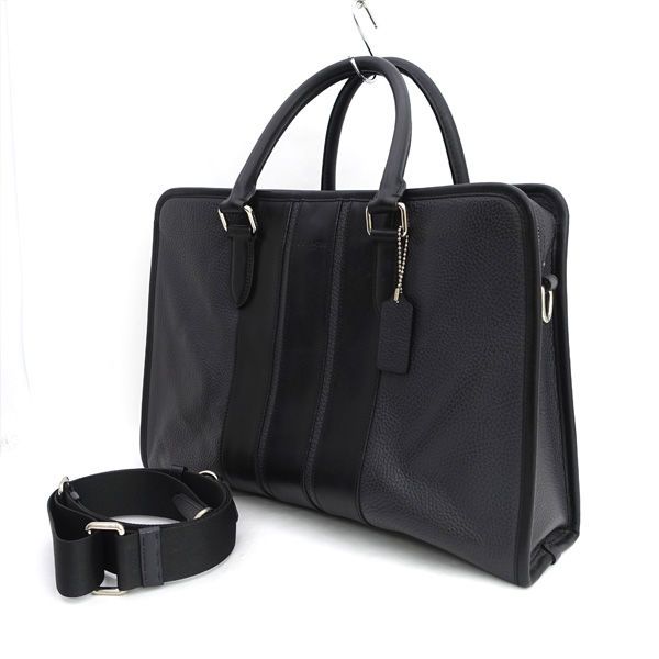 【良品】COACH コーチ　2way　ブリーフケース　ビジネスバッグ　本革　黒 楽天市場】コーチ バッグ メンズ COACH ビジネスバッグ ブリーフケース