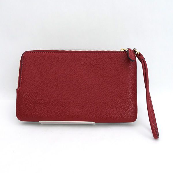 COACH | コーチ ◆シグネチャー ダブルジップウォレット ポーチ リストレット C 5576 バッグ|バック|BAG|鞄|カバン ブランド