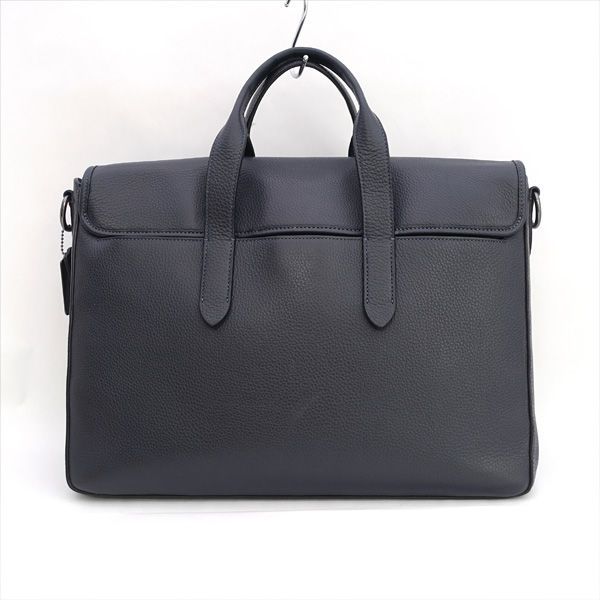 極美品✨ コーチ サリバン ブリーフケース 2way A4 レザー ネイビー 極美品✨ コーチ サリバン ブリーフケース 2way A4 レザー ネイビー