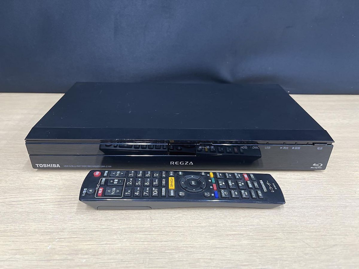 TOSHIBA 東芝 ブルーレイディスクレコーダー DBR-C100 - メルカリ