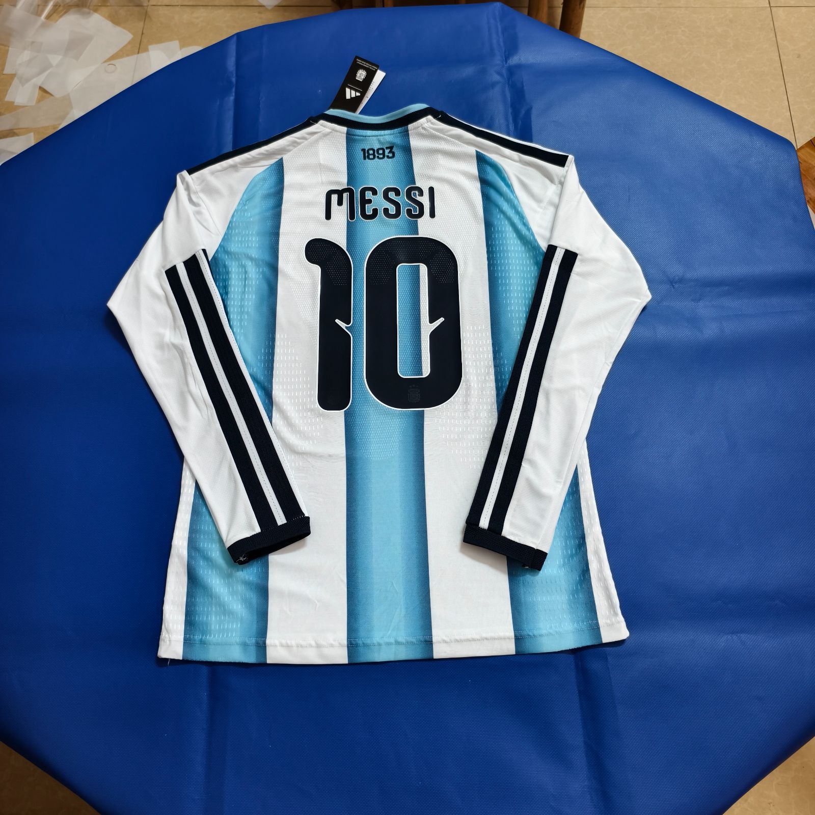 2026 アルゼンチン代表 メッシ 背番号10 シャツ 長袖 2026 アルゼンチン代表 メッシ 背番号10 シャツ 長袖 25-26
