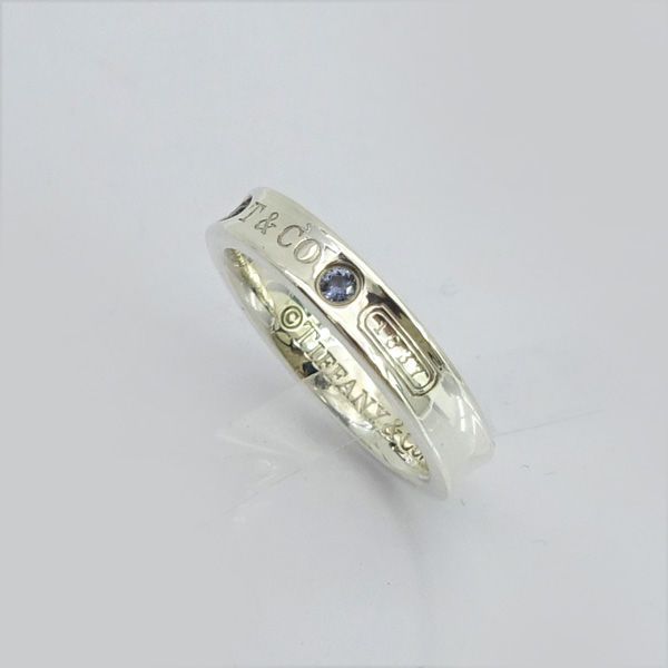 TIFFANY-Co. | ティファニー ◆1837 ナロー リング 2 P サファイヤ SILVER 925 13号 リング|指輪|アクセサリー ブランド