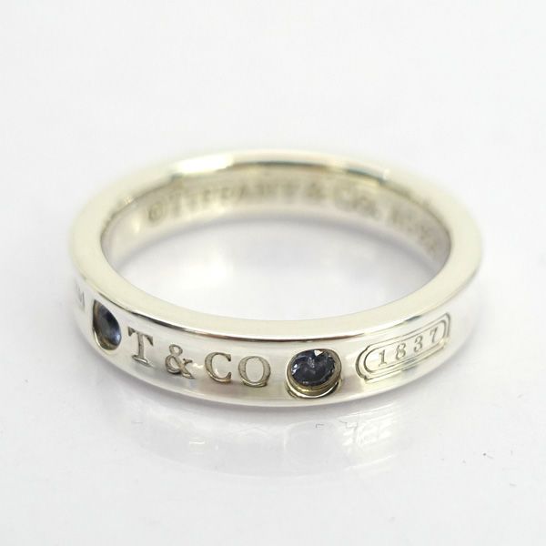 TIFFANY-Co. | ティファニー ◆1837 ナロー リング 2 P サファイヤ SILVER 925 13号 リング|指輪|アクセサリー ブランド