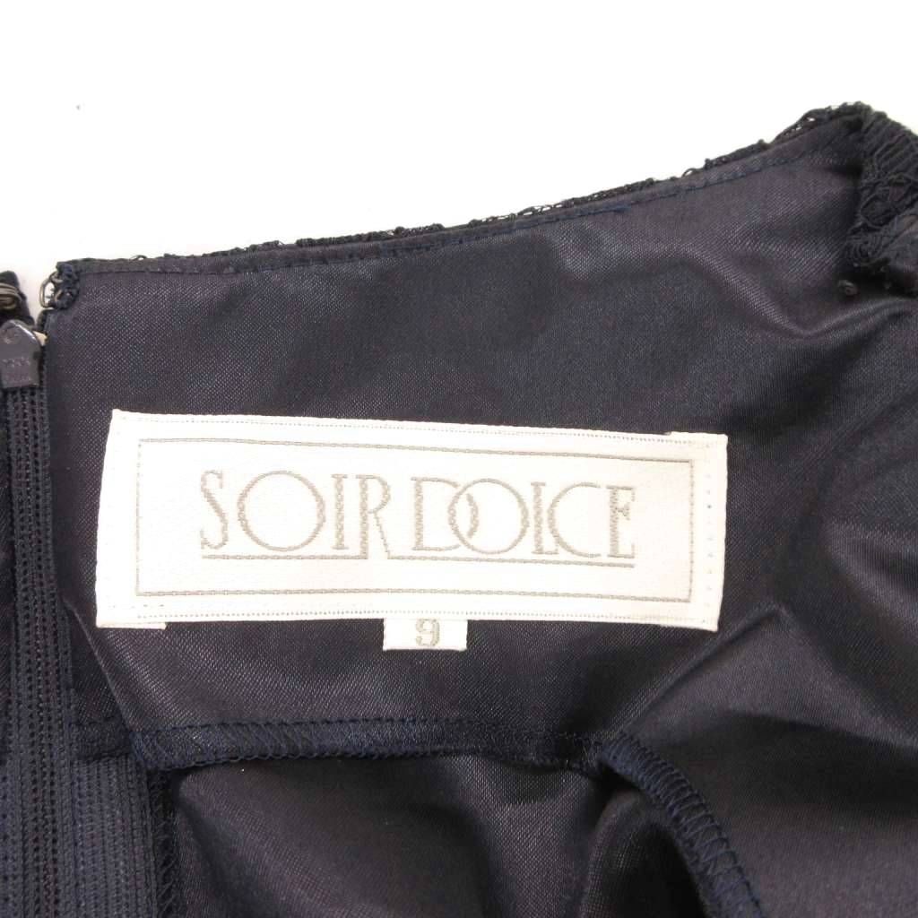 【美品】ソワールドルチェ セレモニー ドレス ワンピース ノースリーブ ソワールドルチェ セレモニー ドレス ワンピース ノースリーブ