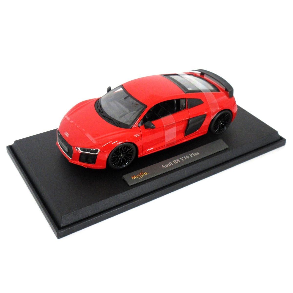 Maisto 1/18 アウディ Audi R8 V10 レッド マイスト ミニカー 200-104