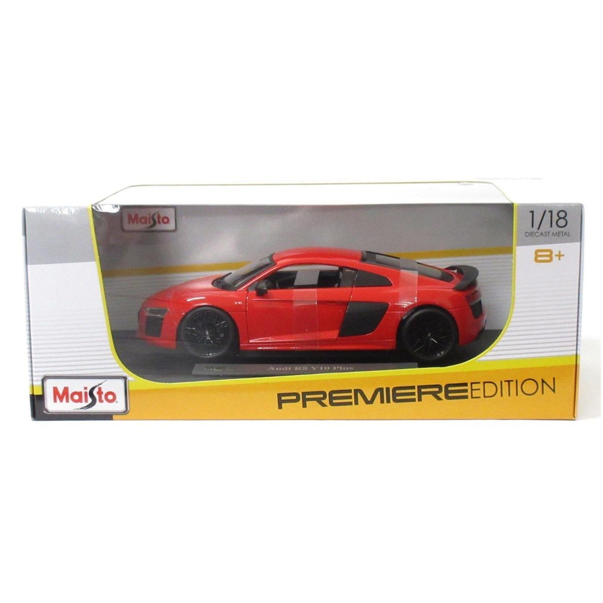 Maisto 1/18 アウディ Audi R8 V10 レッド マイスト ミニカー 200-104