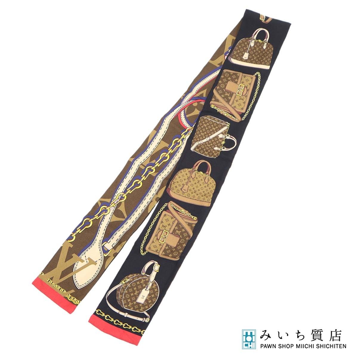 LOUIS VUITTON ルイ ヴィトン LV M 76235 バンドー･トリビュート トゥー モノグラム シルク100 マルチカラー ok 1567