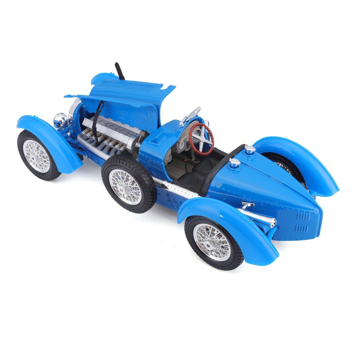 Bburago 1/18 ブガッティ タイプ59(1934) ブルー ブラーゴ ミニカー