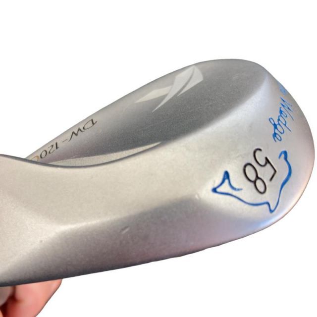 中古】 キャスコ Dolphin Wedge DW-120G シルバー 58° レディース