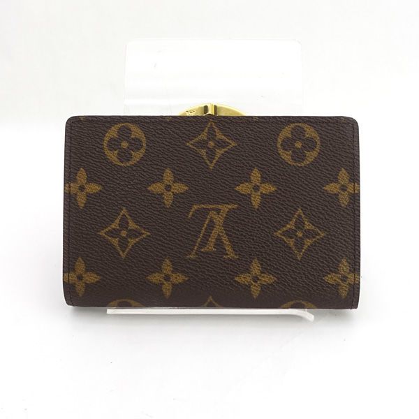 LOUIS VUITTON | ルイヴィトン ◆ポルトフォイユ ヴィエノワ がま口二つ折り財布 モノグラム M 61674 財布|サイフ|ウォレット|wallet|コイン ブランド