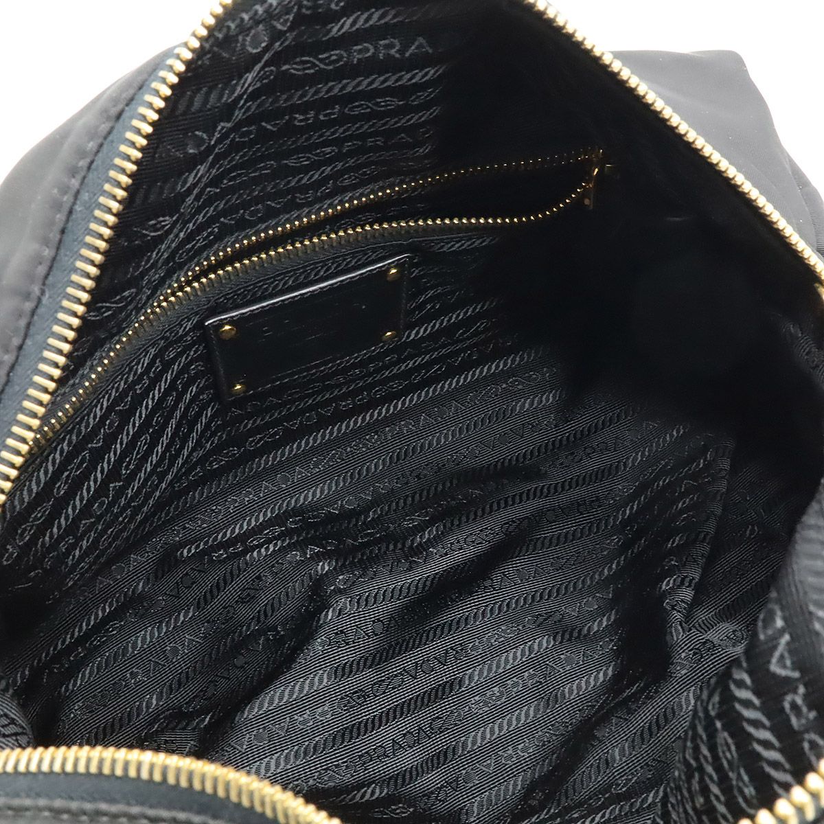 PRADA プラダ ロゴ ショルダーバッグ セミショルダー ミニボストン 