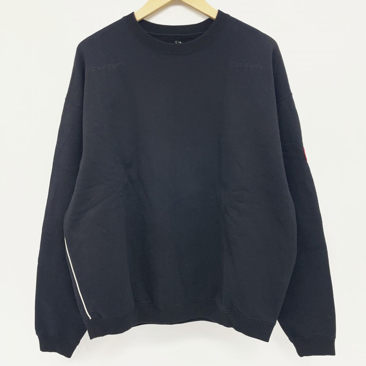 C.E シーイー CAV EMPT 刺繍 スウェット トレーナー Lサイズ ※中古 