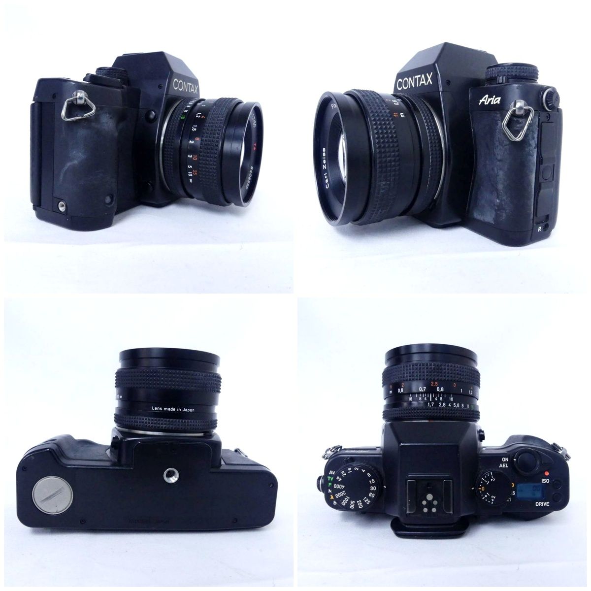 CONTAX コンタックス Aria + Carl Zeiss Planar 1.7/50 T* フィルム