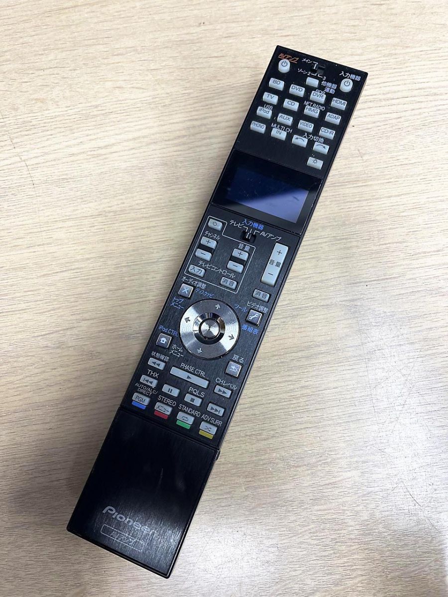 Pioneer パイオニア AVアンプ用 リモコン CU-RF100-U - メルカリ