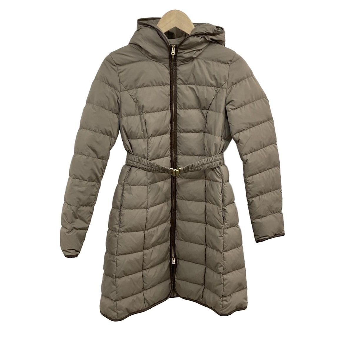 HERNO ヘルノ ダウンコート サイズ42 M レディース - ブラウン 長袖|ジップアップ|冬