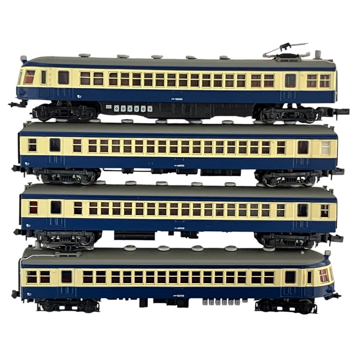 マイクロエース A-0085 国鉄 52系 スカ色 飯田線 横須賀線色 4両セット