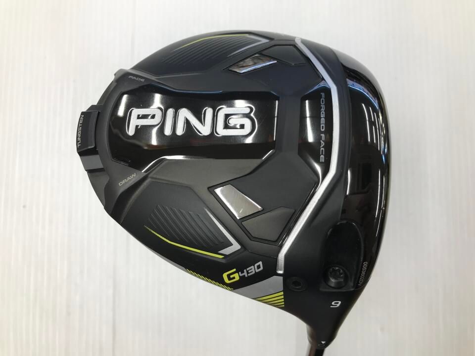 ピン G430 MAX 9度 ALTA J CB BLACK Sフレックス ドライバー 中古