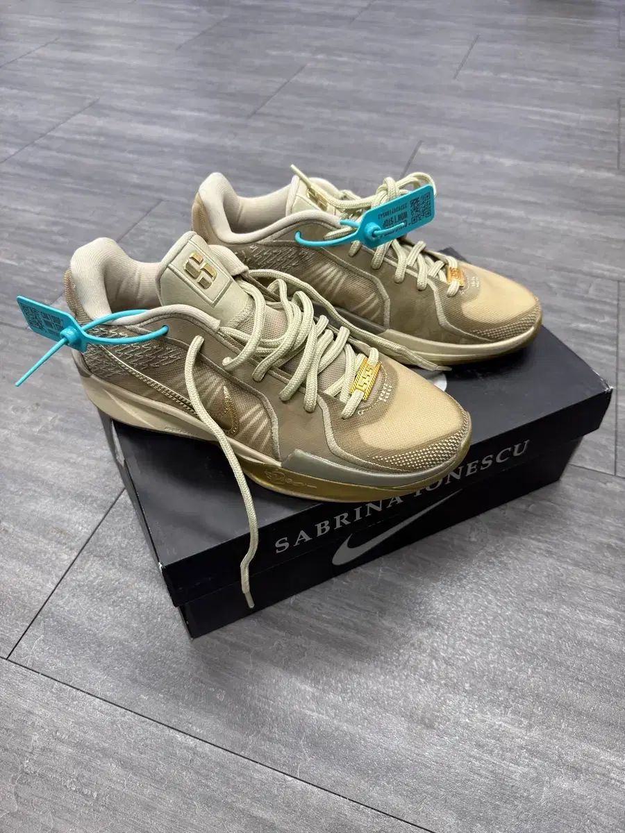 ナイキ サブリナ2 GOLD バドミントンシューズ バスケシューズ 240