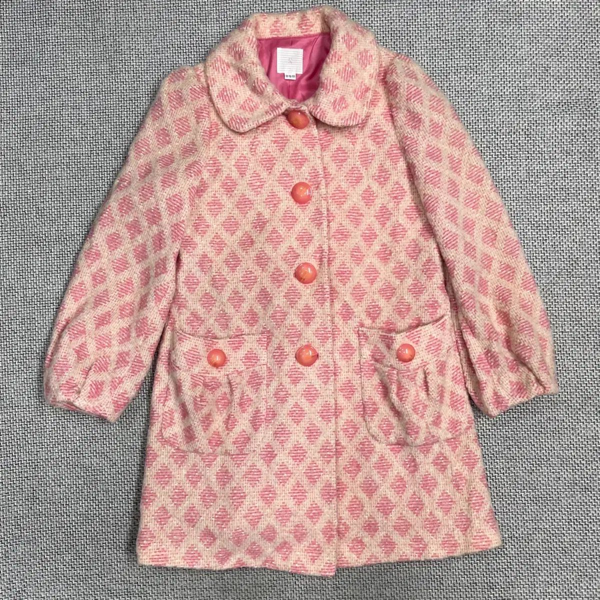 SI ツイード ONE PIECE ピンク パータン